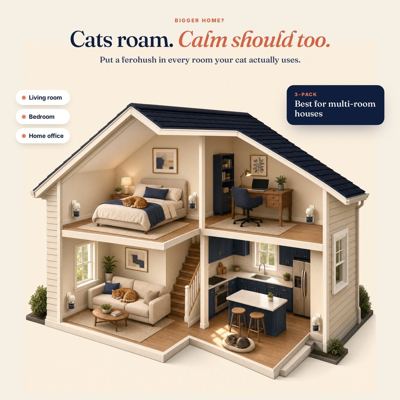 FeroHush calming diffuser for cats — image 4
