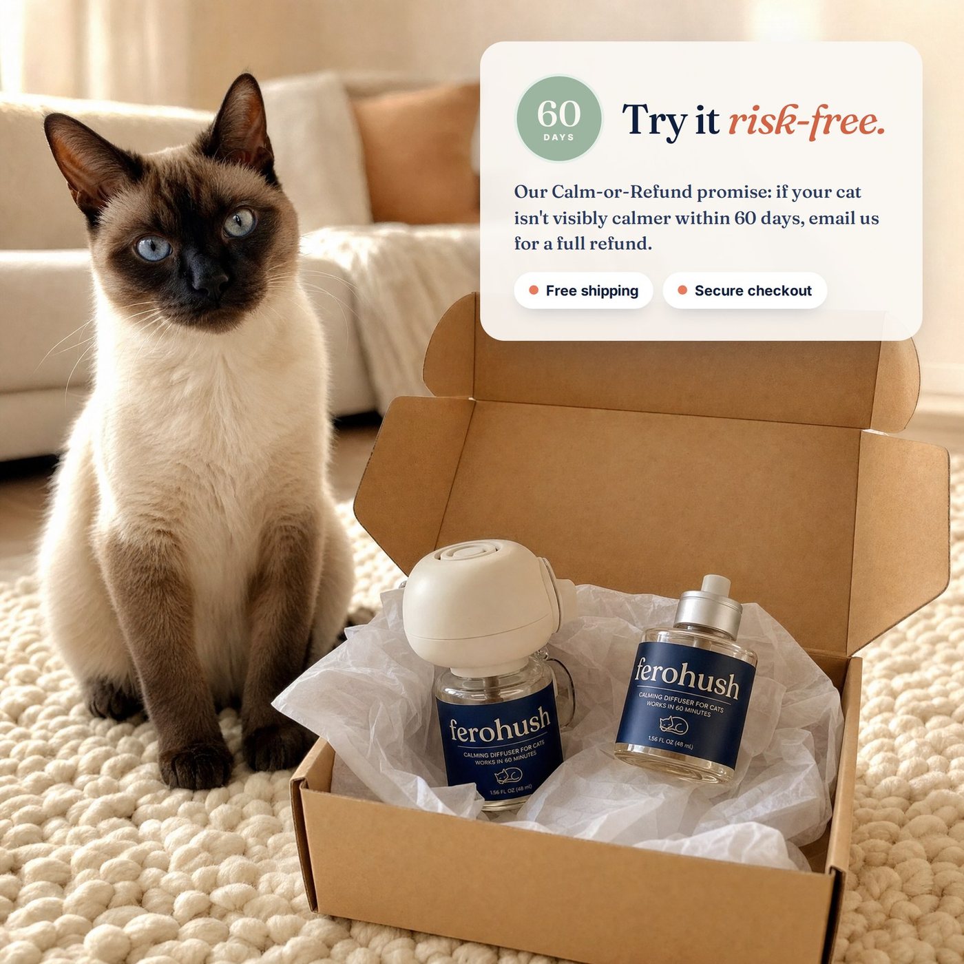 FeroHush calming diffuser for cats — image 7